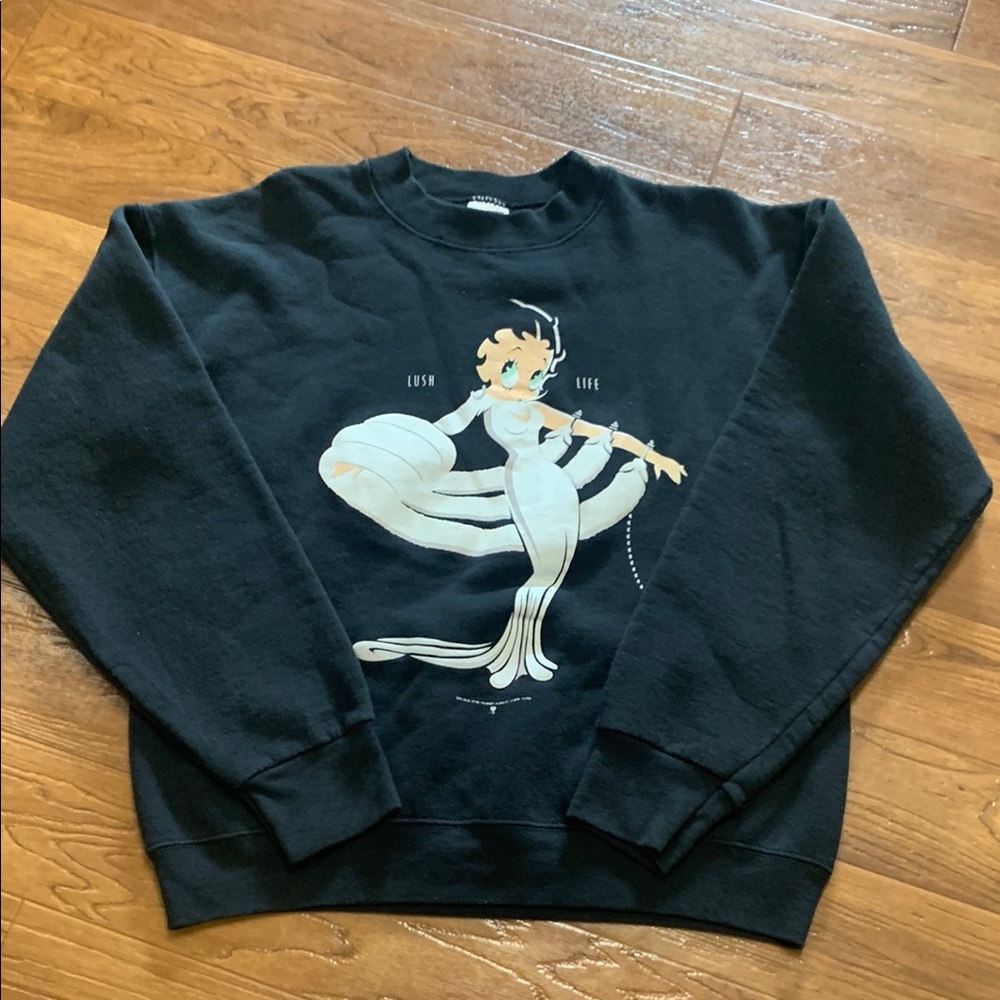 Vintage Sweaty Betty Lush Life sweatshirt